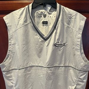 Nike golf vest clima-fit Size Large V neck